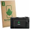 ScreenLeaf Pellicola Protettiva per Nikon ZR | 2 Pezzi Chiara Protezione Schermo Made in Germany Antigraffio Proteggi Schermo Case-Friendly