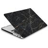 FFBOFFC Custodia Compatibile con MacBook Pro 13 Pollici 2012 2011 2010 2009 2008 Rilascio Modello A1278 con CD-ROM, Protettiva Plastica Rigida Copertura Cover Case, Marmo nero