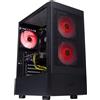 BREUNOR NOBLE CHOICE BREUNOR MIRAGE - PC Gaming Ryzen 5 5600 6 Core fino a 4.40GHz, RX 7600 8Gb, SSD NVMe 1000Gb, RAM 16GB DDR4 3200MHz, Dissipatore ad Aria, Windows 11 Pro, Pc da gaming