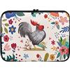 Dajingkj Custodia per computer portatile da 13 pollici, borsa per computer portatile da donna e uomo, impermeabile, in neoprene, motivo nuovo, per MacBook Mac Air Pro Retina