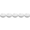 RENATA Set di 5 batterie a bottone in argento ossido 399 / SR927W 0% mercurio