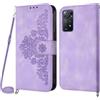 Netany Cover per Xiaomi Redmi Note 11 Pro Plus con Cordino, Flip Portafoglio Custodia in Pelle, [2 Porta Carte][Chiusura Magnetica],Custodia Libro Cover con Laccio per Redmi Note 11 Pro Plus (Viola)