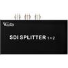Wiistar SDI Splitter 1x2 Supporta SD-SDI, HD-SDI, 3G-SDI fino a 1320 Ft SDI 1 Ingresso e 2 uscite 100M Full HD