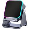 Generico Altoparlante A Induzione Per Telefono - Stazione Audio Da 10 W, Supporto Per Cellulare Illuminato, Altoparlante Bluetoothh Portatile | Home Office Travel Desk Lettore Musicale Per Regali Di Compleanno