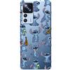 LA CASA DE LAS CARCASAS Custodia per Xiaomi 12T- Xiaomi 12T Pro Ufficiale di Lilo & Stitch Patron trasparente per proteggere il tuo cellulare. Cover per Xiaomi in silicone flessibile con licenza ufficiale Disney