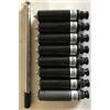 COMTRAK HA-HF 1000 ANTENNA TELESCOP. + 8 BOBINE INTERCAMBIABILI HF/50/144 BNC 874099, Black