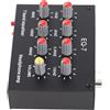 Generic Equalizzatore per Auto a 7 Bande, Ingresso Uscita Equalizzatore a 7 Bande Stabile a Doppio Canale 12dB per Auto