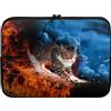 Dajingkj 17 Pollici Borsa per Computer Portatile Donna Uomo Impermeabile Neoprene Laptop Sleeve Case Nuovo Modello Custodia per Computer Portatile Custodia per Computer Portatile