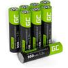 Green Cell Batterie Ricaricabili AAA 950mAh Ni-MH Precaricate - 8 Pezzi di Batterie AAA 1.2V per Uso Quotidiano, Ideali per Giocattoli, Telecomandi, Fotocamere e Altri Dispositivi Elettronici