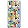 dakanna Custodia Compatibili con [Samsung Galaxy A40] Trasparente con Disegni [Graffiti con Elementi e Personaggi anormali] in Morbida Silicone TPU Flessibile, Shell Case Cover in Gel per Smartphone