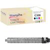 Woungzha Cartuccia toner MP-C306 MP-C307 Compatibile con pour Ricoh Aficio MP-C306 MP-C307 MP-C406 (1 Nero)
