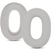 umvowuxa WH-1000XM6 - Copriauricolari in silicone per cuffie Sony WH-1000XM6, accessori antiscivolo e lavabili (grigio platino)