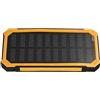 CCYLEZ Power Bank Solare Portatile, Doppie Porte USB, con Grande capacità di 20000 MAh, Ricarica Rapida per Tablet Telefonici, Alimentazione di Backup, Batteria Esterna 5 V 2,1 A (YELLOW)