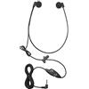 ECS WHUC3.5, WordHear-O, cuffie antimicrobiche sottomento da 3,5 mm per trascrizione
