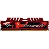 G.Skill - F3-12800CL10D-16GBXL - 16 GB RipJawsx - Memoria RAM (kit 2 x 8 GB, DDR3-1600 MHz, PC3 12800, CL 10), rosso