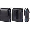 Jlyifan Custodia in pelle per cellulare, con clip per cintura, girevole verticale, per Motorola RAZR 60, RAZR 60 Ultra, Moto Razr 50 40 Ultra, Samsung Galaxy Z Flip 7/6/5/4/3 5G