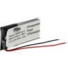 vhbw batteria compatibile con Jabra BT500V, BT2010, BT4010, BT250V, BT250, BT2020, JX10 auricolari cuffie wireless (140mAh, 3,7V, Li-Poly)