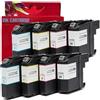 Genérico LC223/LC221 pack 8 cartucce d'inchiostro compatibile con Brother LC223BK / LC221BK, LC223C / LC221C, LC223M / LC221M, LC223Y / LC221Y di alta qualità
