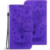 TIANCI Cover per Nokia C20/Nokia C10, Flip Cover in Pelle con Motivo a Rose e Farfalle, Case Antiurto di Alta Qualità Custodia per Nokia C20/Nokia C10