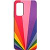 Mixroom - Cover Custodia Back case In TPU Silicone Morbida Per Motorola Moto Edge 20 Lite Fantasia Colori arcobaleno N1118