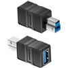 Generico Adattatore Per Hard Disk | Convertitore USB a B 3.0 con Connettore | Connettore Plug and Play con Trasferimento Dati ad Alta Velocità per Scanner, Docking Station, Hub e Computer