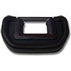 vhbw mirino oculare compatibile con Canon EOS 60D, 5D, 50D, 600, 70D, 5000, 620, 40D, 500 N, 30D fotocamera, reflex, DSLR oculare - nero