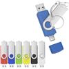 Yaxiny Confezione da 6 chiavette USB C da 32 GB, chiavetta USB 2.0 ad alta velocità, doppia OTG, 6 colori, in metallo, per TV, auto, smartphone, PC, laptop