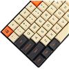 YMDK Carbon Dye Sub ZDA PBT Keycap simile a XDA per MX Keyboard 104 87 61 Melody 96 KBD75 ID80 GK64 68 (solo keycap) (carbonio)