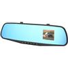 Lazmin112 Specchietto Retrovisore con Fotocamera Frontale, Registratore di Guida HD 1080P per SUV, Camion, Auto, Visione Notturna, Monitoraggio Parcheggio 24 Ore su 24