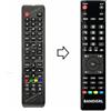 Remote 4197 Telecomando Compatibile per Nordmende ND43KS4400M, ND43S3200M, ND32S3600M SMART, ND32S3600, ND43S3300M SMART, ND50S3000 M SMART, ND55KS4400 M SMART