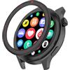Generic Lunetta in metallo per Xiaomi Watch S4 S3, antigraffio, leggera, con pellicola protettiva, di ricambio, lunetta di ricambio durevole (5)