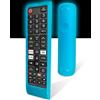 IRAINSUN Samsung - Custodia protettiva in silicone, a prova di goccia, antipolvere, lavabile, compatibile con telecomando vocale, custodia per telecomando TV (blu luminoso)