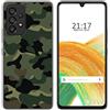 Tumundosmartphone Custodia in silicone per Samsung Galaxy A33 5G design mimetico disegni