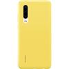 Huawei P30 Custodia Silicon Case, Accessorio Originale, Giallo