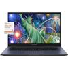ASUS VivoBook sottile e leggero 2023, laptop 2 in 1 con 14 touchscreen HD, 4 GB di RAM, SSD da 256 GB, processore Intel Celeron, NumberPad, Type-C, HDMI, Microsoft 365 Personal 1 anno incluso, Windows