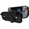 GIOPUEY Cover Compatibile con MSI Claw A8 - con Supporto - Bumper TPU Morbido - Antiscivolo - Facile da Impugnare - Black