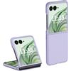 QJONSIU Cover Compatibile con Motorola Razr 60 Ultra, Antigraffio Ultra Sottile e PC Protezione Case per Motorola Razr 60 Ultra-Viola
