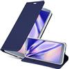 Cadorabo Custodia Libro per LG G6 in Classy Blu Scuro - con Vani di Carte, Funzione Stand e Chiusura Magnetica - Portafoglio Cover Case Wallet Book Etui Protezione