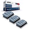 Print-Klex 3 cartucce toner compatibili per Brother MFC-L6800 DWT MFC-L6800 Series MFC-L6900 DW MFC-L6900 DWT MFC-L6900 Series TN-3480 TN3480 TN 3480 Nero Nero Nero - Color Quantum Serie