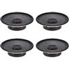 DN N/D 0,5 W 8 Ohm - Altoparlante magnetico 57 mm di ricambio, forma rotonda, 4 pezzi