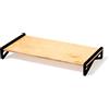 BOREEN Supporto per monitor portatile, per PC e sollevatore in legno naturale