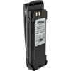 vhbw batteria compatibile con Motorola MOTOTRBO DGP6150+, DP3400, DP3401, DP3600 radio (1800mAh, 7,4V, Li-Ion) + clip