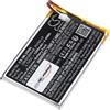 akku-net Batteria compatibile con Ingenico tipo P0750-LF, 3,7 V, Li-Polymer
