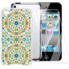 ESACMOT Custodia TPU Stampata + 2 Pellicole in Vetro Temperato Compatibili con iPod Touch 4, Cover Artistica Slim Antigraffio Antishock, Protezione Totale