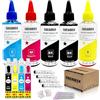 COCADEEX 604XL Kit di ricarica d'inchiostro compatibile per stampante XP-2200 XP-2205 XP-3200 XP-3205 XP-4200 XP-4205 WF-2935 WF-2930 WF-2910 WF-2950, cartuccia d'inchiostro 604XL con chip di