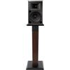 soudesileim 1 paio di supporti per altoparlanti regolabili in altezza 65 - 85 cm, portata massima 30 kg, supporto per box autoportante con cuscinetti antiscivolo, supporto per altoparlante (colore
