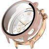 Tyogeephy Compatibile con Oneplus watch 3 43MM/X2 Mini Cristallo Cover Custodia con vetro Temperato,custodia rigida in PC Case pellicola protettiva HD custodia protettiva antiurto uomo donna