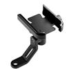 ADOYUPIL supporto per telefono cellulare per motocicletta Per SH125 SH125i SH 125 125i Supporto Per Telefono Cellulare Con Supporto GPS Per Manubrio In Alluminio Per Moto(Black Mirror Mount)
