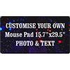 Naispanda Personalizzato Tappetino Per Mouse Da Gioco - Aggiungi Foto Testo Logo Disegno Artistico E Crea Il Tuo Mousepad Personalizza Personalizzabile Mouse Pad per PC Gamer Ufficio Casa 750x400x3mm