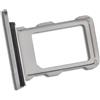 Generico Porta Scheda SIM di Ricambio per iPhone 16 Pro, 16 Pro Max (A3293, A3296) Grigio